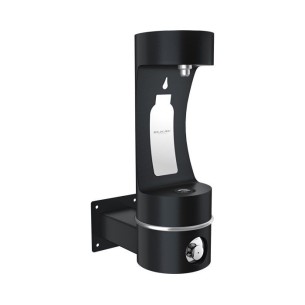 Вулична настінна станція налива пляшки без фільтраціі та охолодження UDF3200H2OS - Чорний
