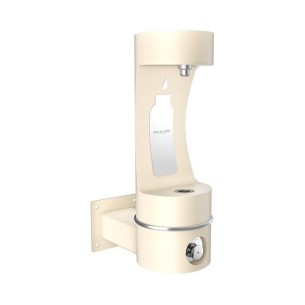 Вулична настінна станція налива пляшки без фільтраціі та охолодження UDF3200H2OS - Бежевий