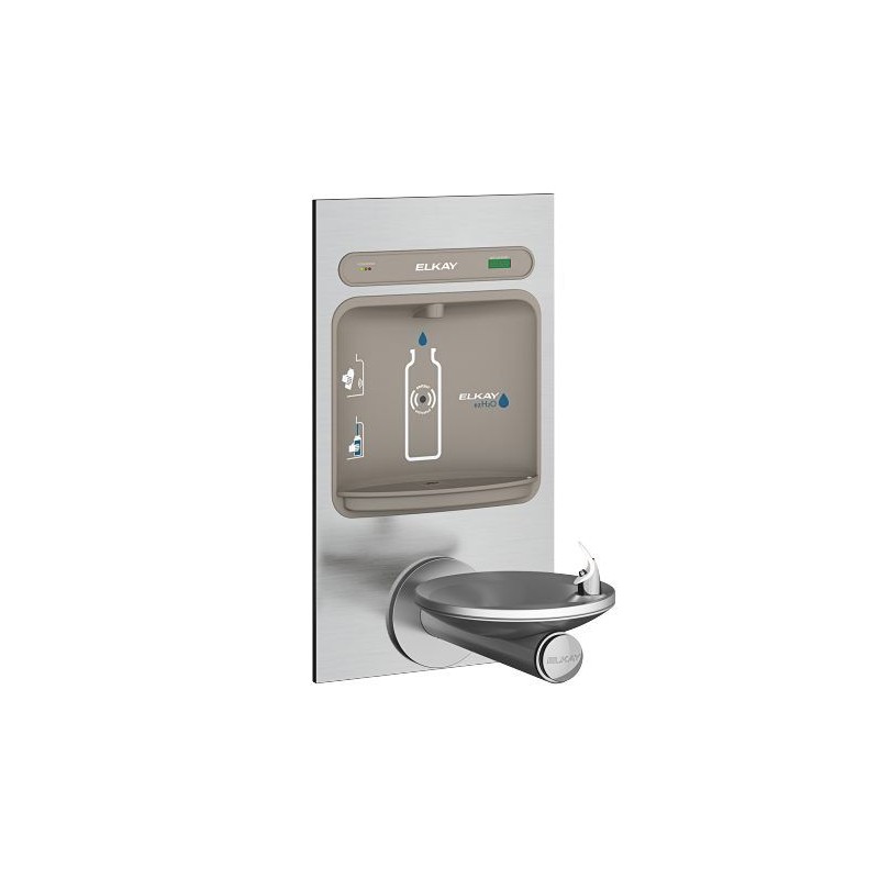 Вбудована станція набора пляшки UDF1201СH2O з вбудованим фонтанчиком SwirlFlo, з фильтром, без охолодження