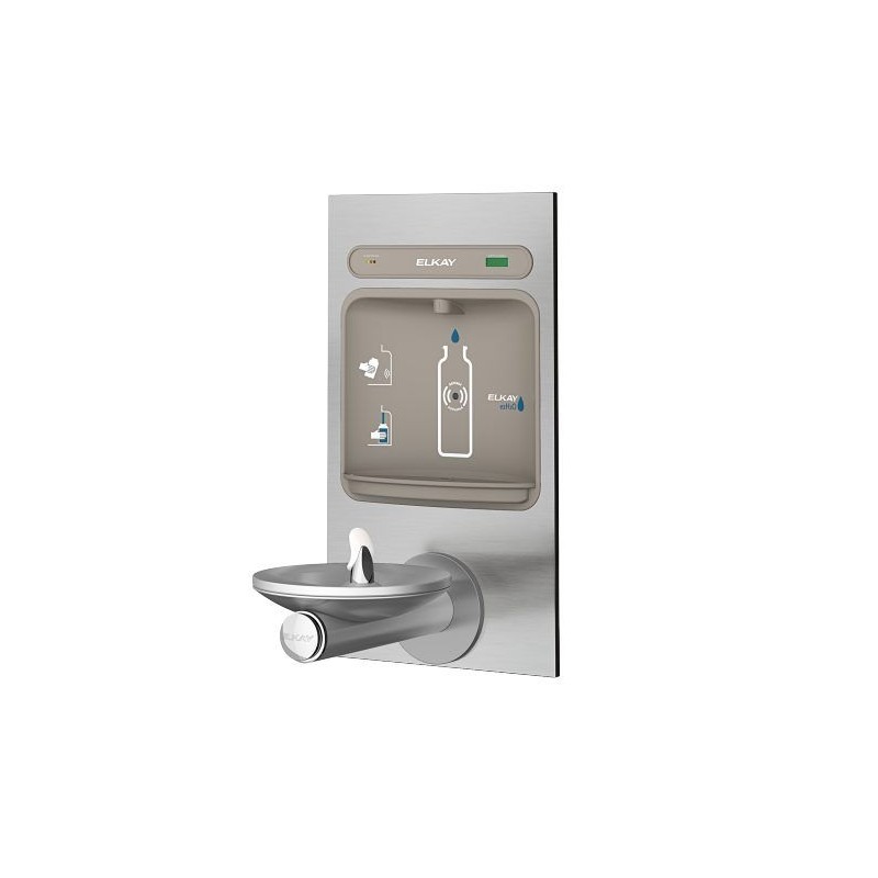 Вбудована станція набора пляшки UDF1201СH2O з вбудованим фонтанчиком SwirlFlo, з фильтром, без охолодження