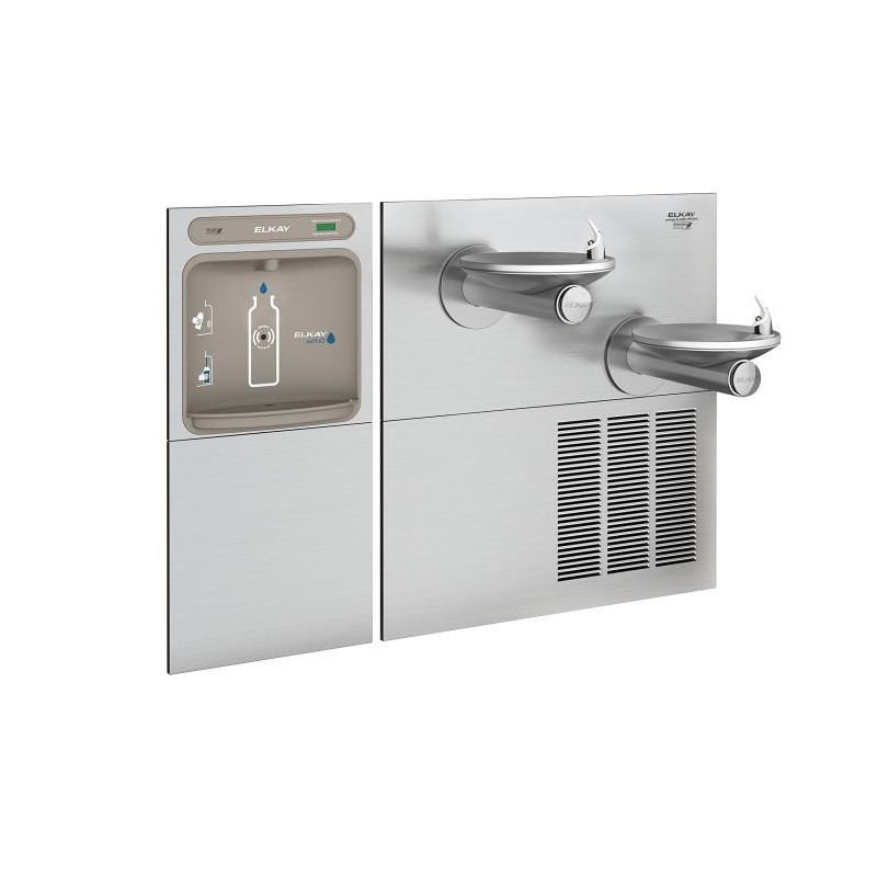 Станція набора пляшки UDF1222CH2OC з двурівневим фонтанчиком SwirlFlo, з фільтром та охолодженням