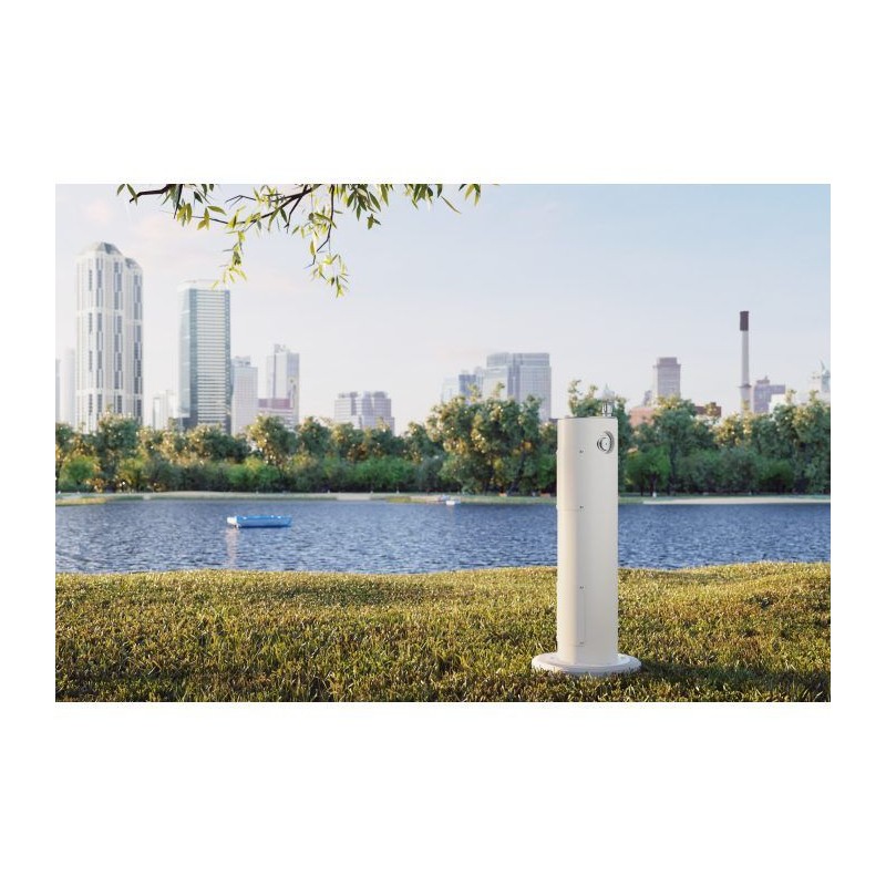 Вуличний питний фонтанчик з фільтрацією, без охолодження UDF 3300 - Білий