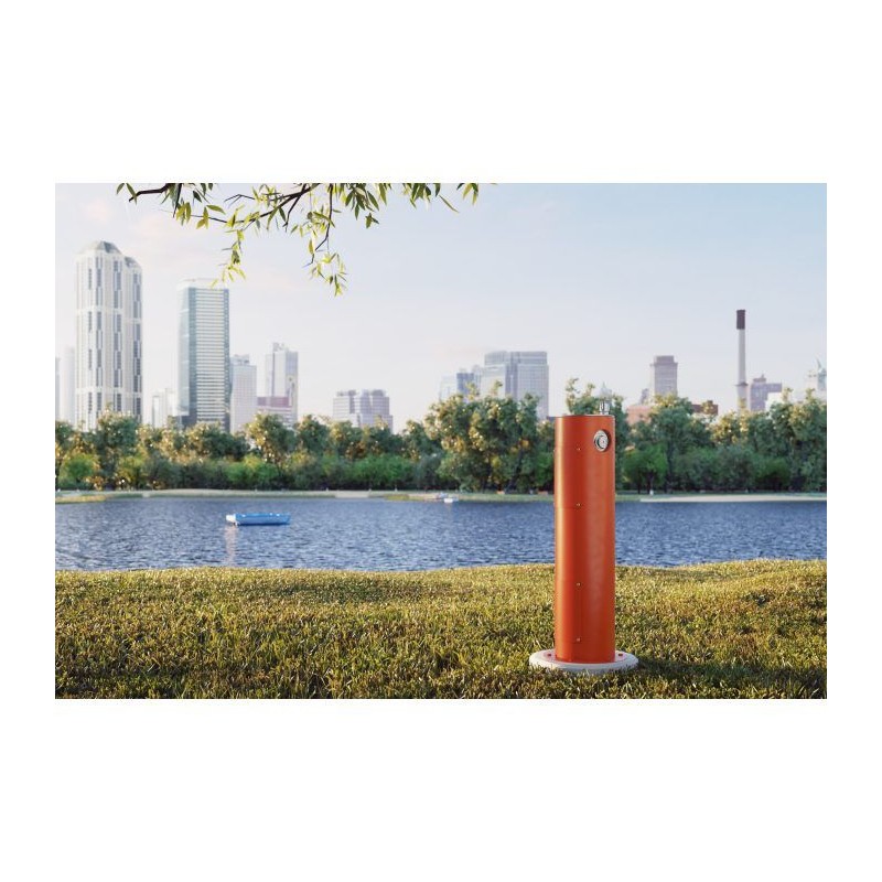 Вуличний питний фонтанчик з фільтрацією, без охолодження UDF 3300 - Помаранчевий