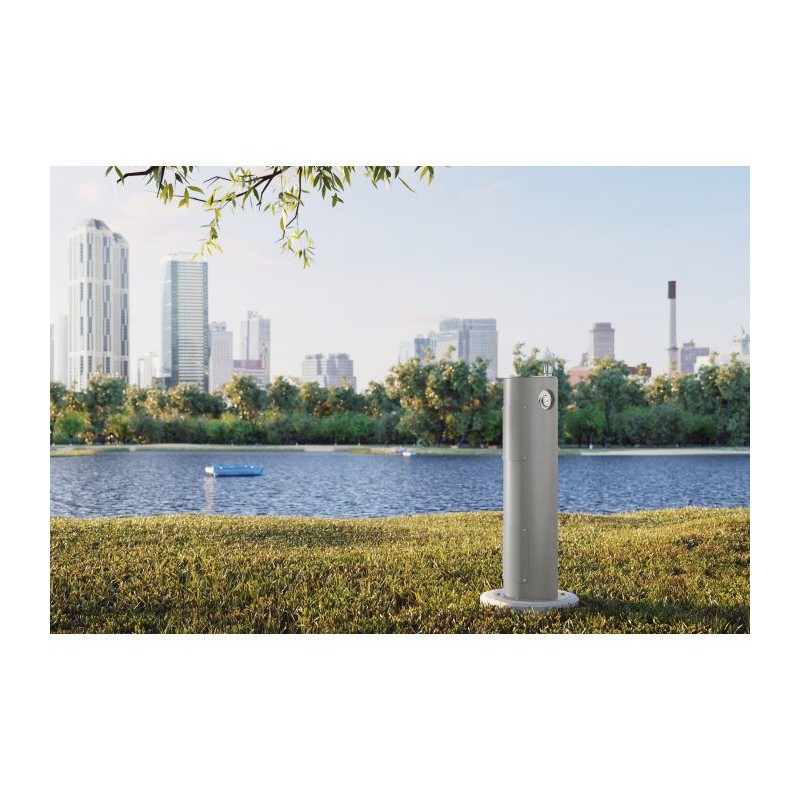 Вуличний питний фонтанчик з фільтрацією, без охолодження UDF 3300 - Сірий