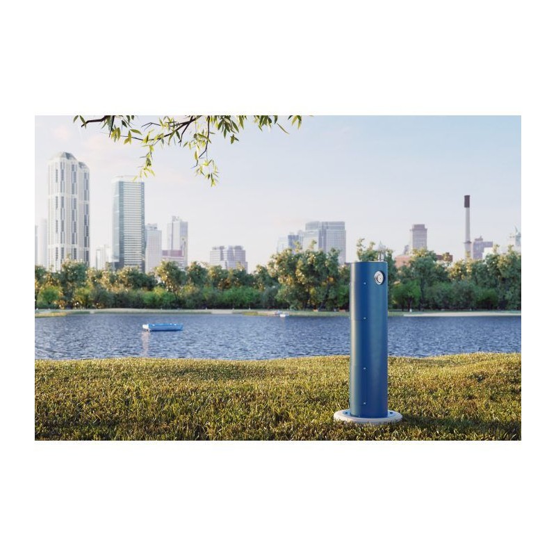 Вуличний питний фонтанчик з фільтрацією, без охолодження UDF 3300 - Синій