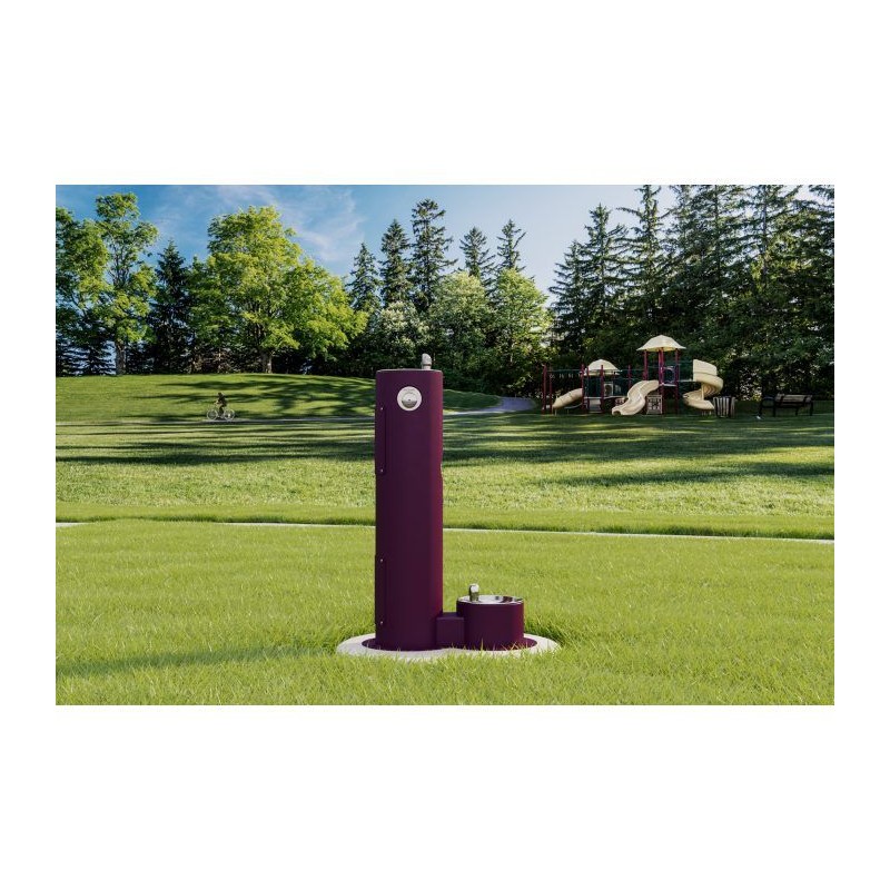 П'єдестал для вуличного фонтану UDF з зоофонтаном без фільтрів і без охолодження - Фіолетовий