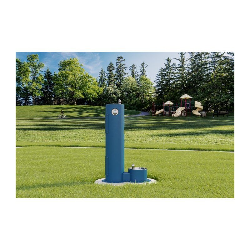 П'єдестал для вуличного фонтану UDF з зоофонтаном без фільтрів і без охолодження - Синій