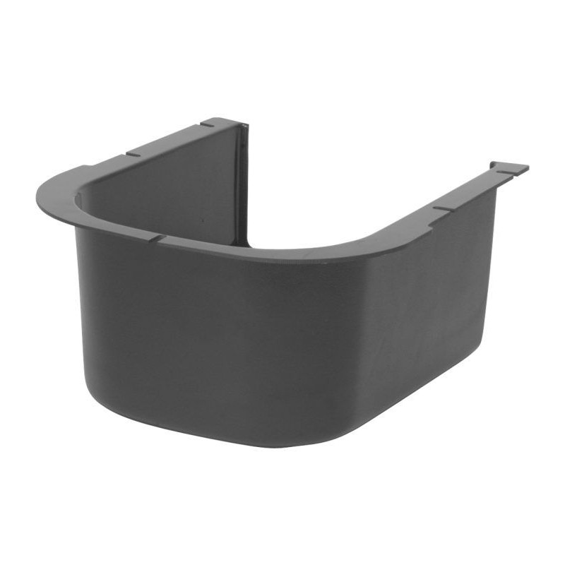 Фартух з очерету для моделей з контуром та м’яким боком Чорний