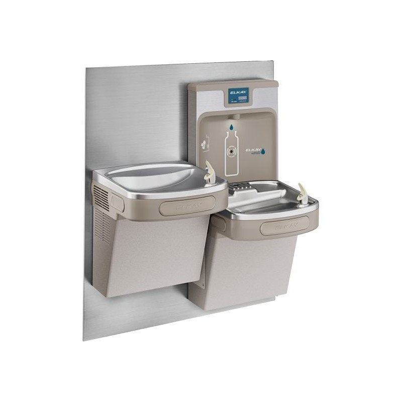 Задня панель з нержавіючої сталі для дворівневої станції розливу пляшок EZ