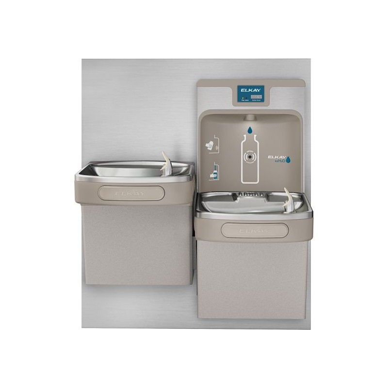 Задня панель з нержавіючої сталі для дворівневої станції розливу пляшок EZ