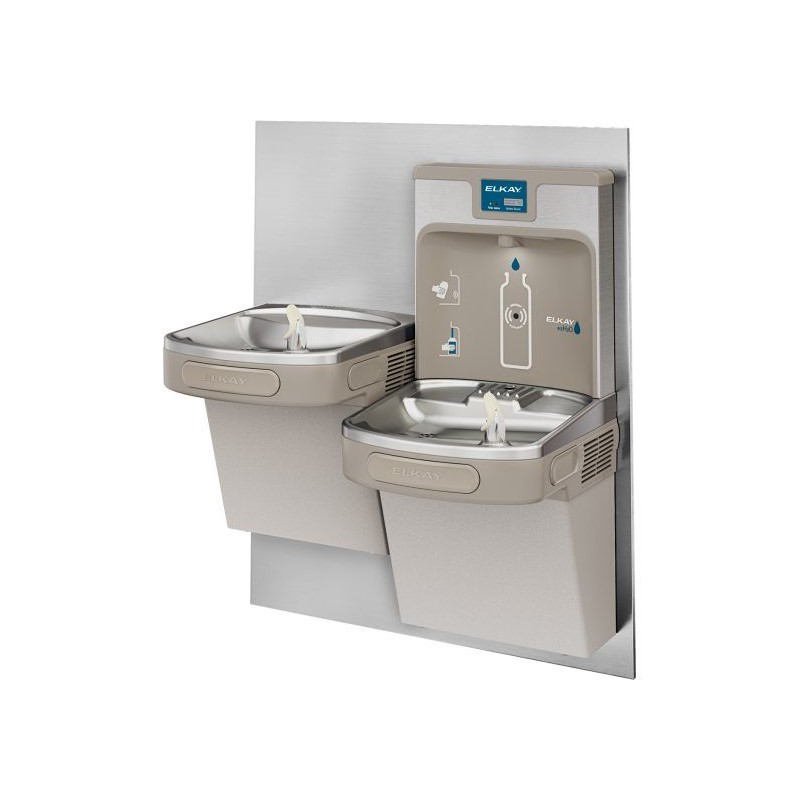 Задня панель з нержавіючої сталі для дворівневої станції розливу пляшок EZ