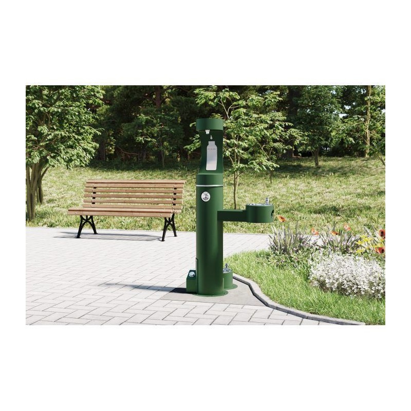 Педаль для наповнення пляшок на відкритому повітрі - Білий