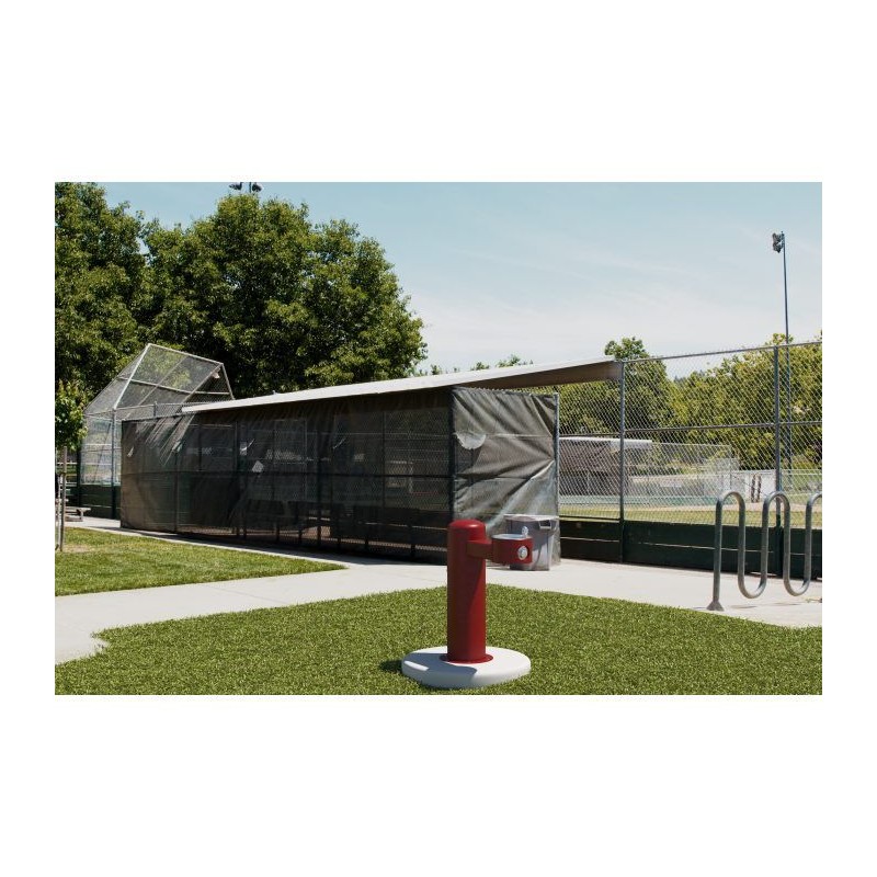 Вуличний питний фонтанчик з фільтрацією, без охолодження UDF 3310 - Червоний