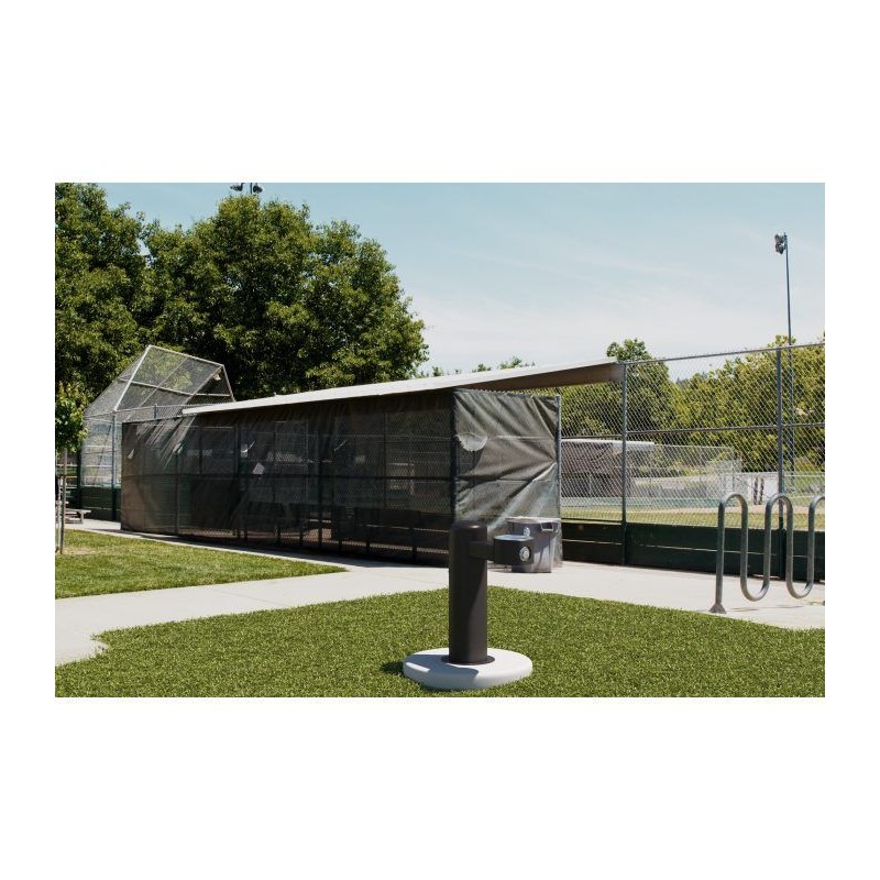 Вуличний питний фонтанчик з фільтрацією, без охолодження UDF 3310 - Чорний