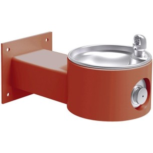 Вуличний настінний питний фонтанчик UDF3201 без фільтраціі та охолодження - Теракотовий