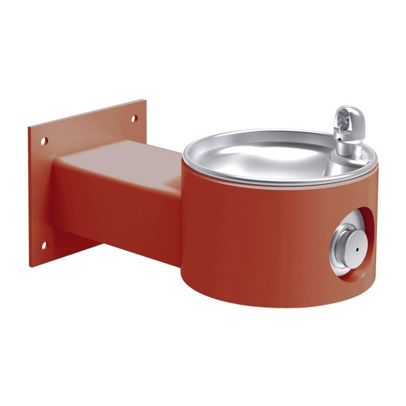 Вуличний настінний питний фонтанчик UDF3201 без фільтраціі та охолодження - Теракотовий