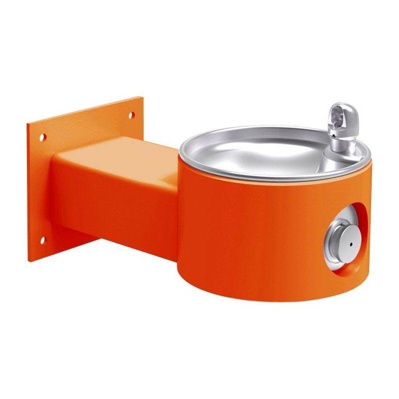 Вуличний настінний питний фонтанчик UDF3201 без фільтраціі та охолодження - Помаранчевий